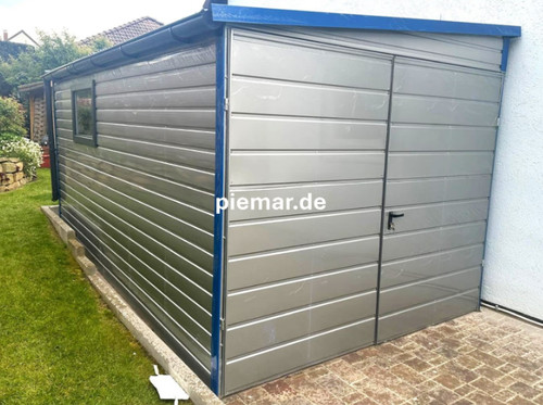 Blechgarage 3x4m farbe - blechgarage, in