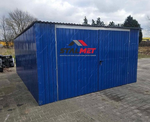+Blechgarage 4x5m