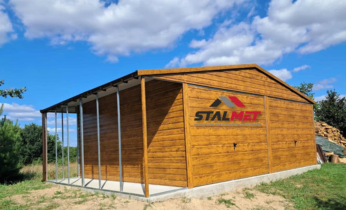 Blechgarage 7x5x2 75m - +blechgarage, 7x5x2,75m