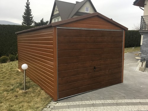 3x6m fertiggarage blechgarage - fertiggarage,