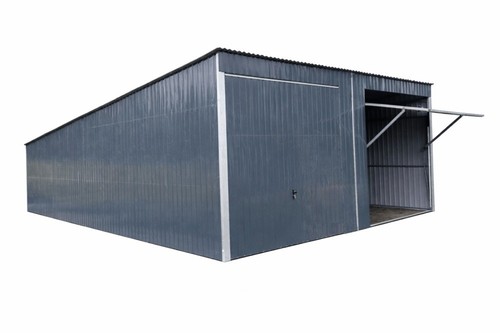 Blechgarage 6x5x2 m - blechgarage, 6x5x2,14