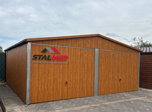 Blechgarage 6x5x2 65m - +, 6x5x2,65m