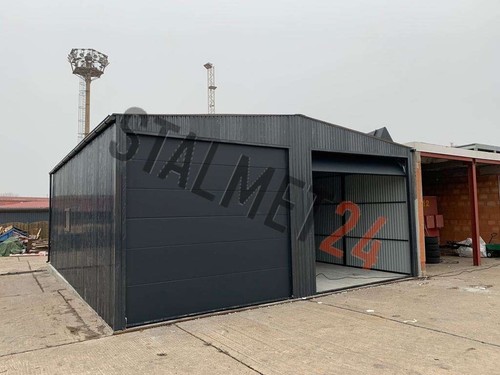 Blechgarage fertiggarage 8x6m - fertiggarage,