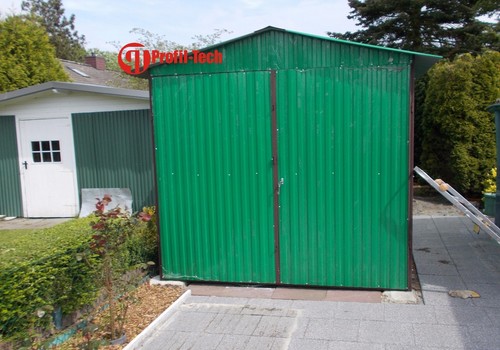 5x4 blechgarage - 2,5x4,5,