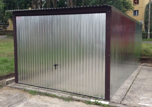 5x5 blechgarage - 2,5x5,5,