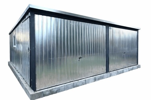 Blechgarage 6x4x2 m - blechgarage, 6x4x2,14