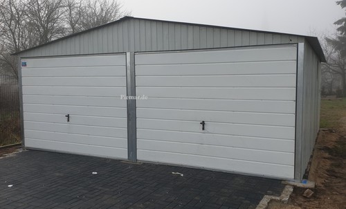 Blechgarage 6x6x2 65m - blechgarage, 6x6x2,65m