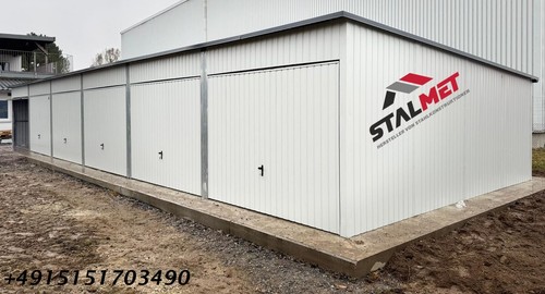 Fach blechgarage 18x6x2 50m - 6, 18x6x2,50m