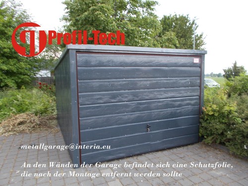 3x5 blechgarage fertiggarage - 3x5,