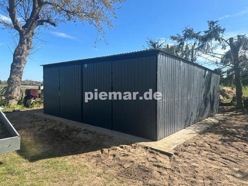 Doppelgarage 6x4m fertiggarage - doppelgarage,