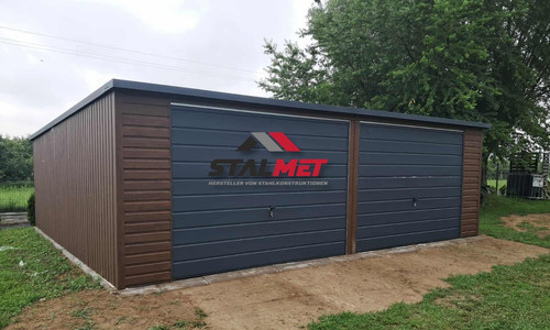 Premium blechgarage 7x6x2 - +premium, 7x6x2,14m