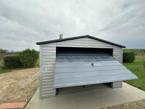 Blechgarage 4x6x2 55m - +blechgarage, 4x6x2,55m