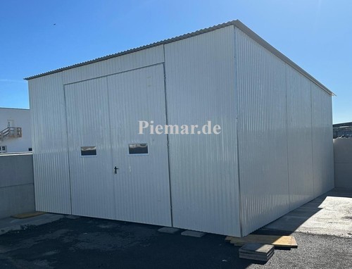 Blechgarage halle 6x7x3 - blechgarage,