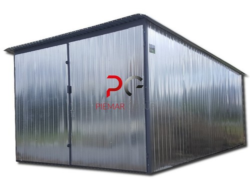Blechgarage 3x6m verzinkt