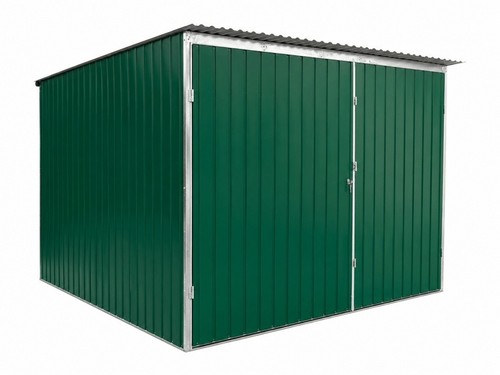 Blechgarage 3x4m konstruktion - blechgarage,