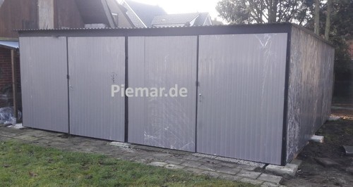 Blechgarage 5x5x2 14m - blechgarage, 5x5x2,14m