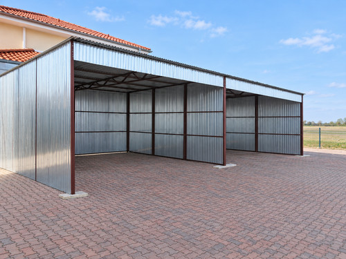 Blechgarage schuppen - blechgarage,