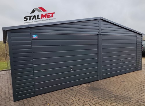 Blechgarage 6x4 5x2 65m - blechgarage, 6x4,5x2,65m