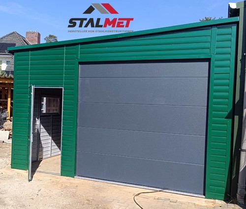 Blechgarage 5x7x3m
