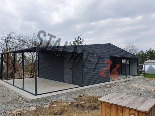 Blechgarage 12x6