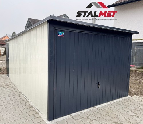 Blechgarage 3x6x2 14m - +blechgarage, 3x6x2,14m
