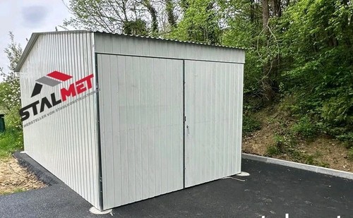 Blechgarage 4x3x2 55m - blechgarage, 4x3x2,55m