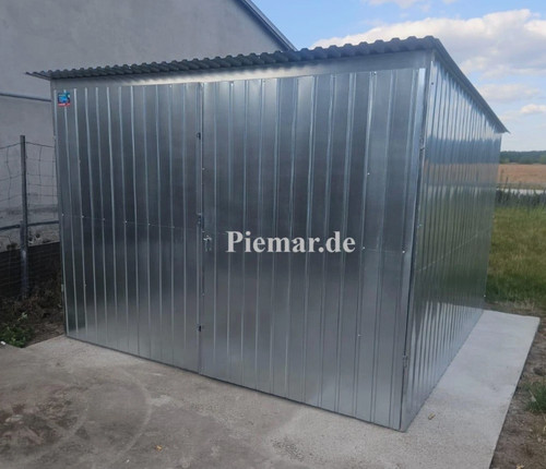 Blechgarage 3x3 5x2 - blechgarage,