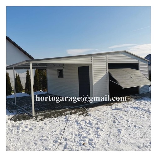 7x7 blechgarage fertighaus - blechgarage,