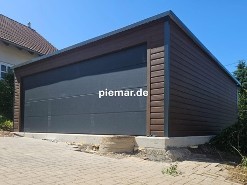 Blechgarage 5x5x2,4m