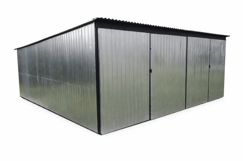 Blechgarage 5x4 5x2 m - 5x4,5x2,14,