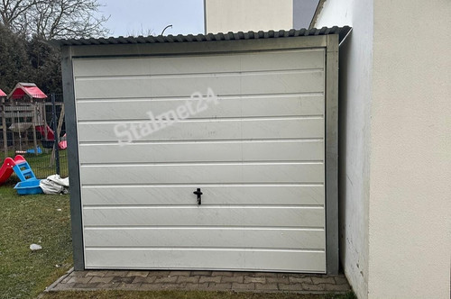 Blechgarage 3x7m pultdach - blechgarage,