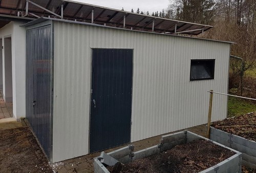 Blechgarage 3x5x2,5m