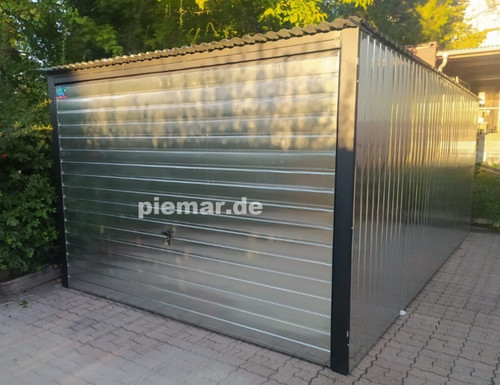 Blechgarage 3x6x2 14m garage - blechgarage,