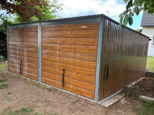 Fertiggarage blechgarage 5x6m - blechgarage,