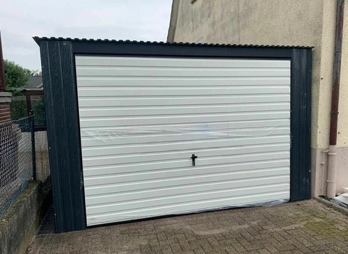 Blechgarage 5x5 5m - blechgarage, 3,5x5,5m