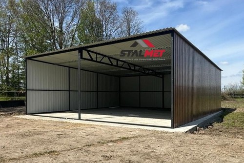 Blechgarage 6x5x2 75m - +blechgarage, 6x5x2,75m