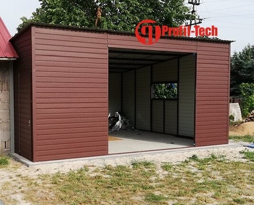 6x5 blechgarage fertiggarage - blechgarage,