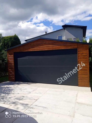 Blechgarage 4x5x2 55m - blechgarage, 4x5x2,55m