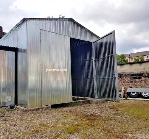 Blechgarage 6x8 5x3 - blechgarage, 6x8,5x3,5m