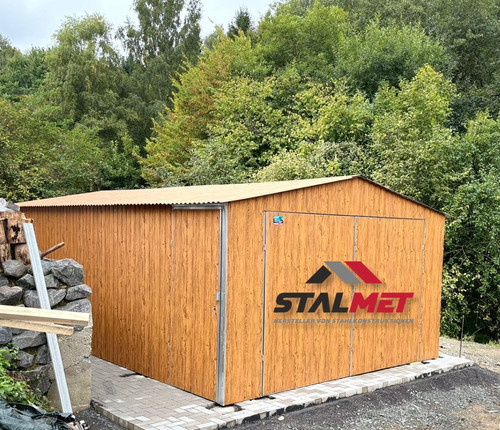 Fertiggarage aus blech - +,