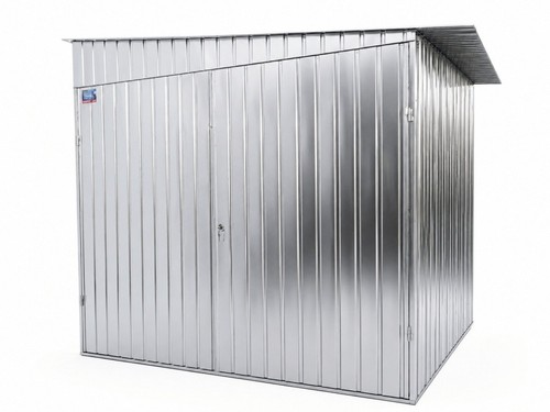 Blechgarage 5x4 5x2 - 2,5x4,5x2,4, m