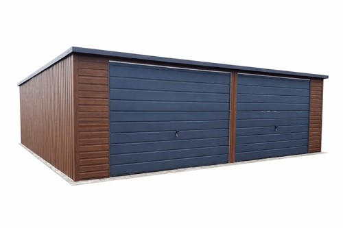 Blechgarage 6x5x2 m - blechgarage,