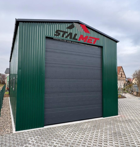 Blechgarage 5x10x4 in - blechgarage,