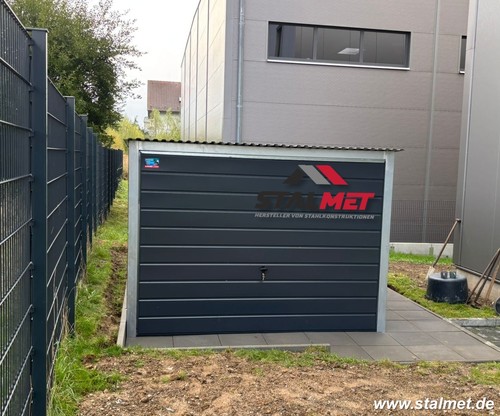 Blechgarage 3x7x2 20m in - blechgarage, 3x7x2,20m