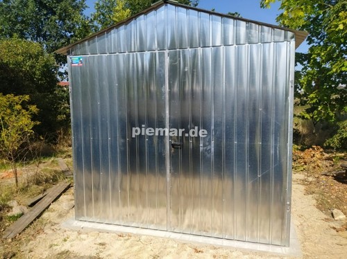 Blechgarage 3x5 5x2 55m garage - blechgarage, 3x5,5x2,55m