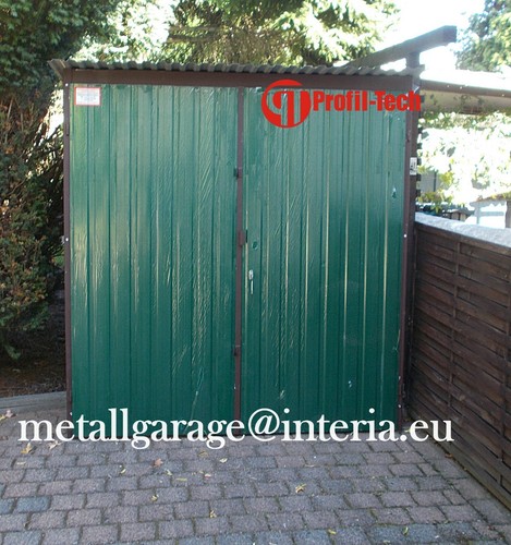2x5 blechgarage fertiggarage - 2x5,5,