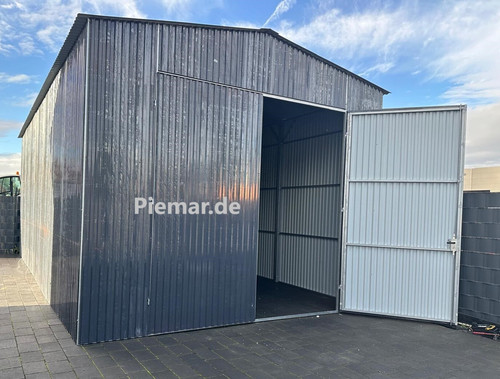 Blechgarage halle x 4m - x,