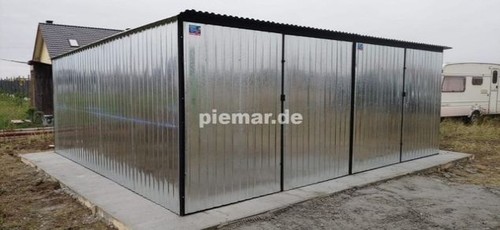 Blechgarage 7x7x2 m - blechgarage, 7x7x2,14