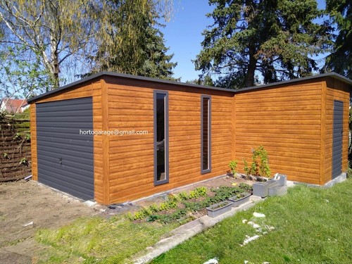 Gartenhaus 3x5 2x2 garage - 3x5+,