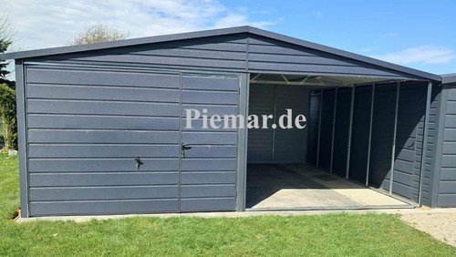Blechgarage carport 6x6x2 65m - carport, 6x6x2,65m
